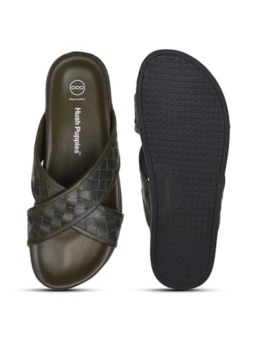 Image of Hush Puppies Mens Weave Mule Shoes