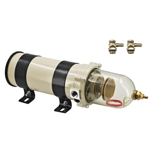 Yutmatin 1PCS Fuel Filter Water Separator 1000FH10 Compatible with Parker Racor 1000FH10