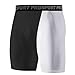 Hotfiary 2 Pack Compression Shorts for Men Spandex Sport Shorts Athletic Workout Running Performance Baselayer Underwear