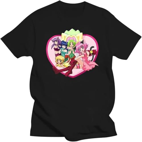 Photo de Men Tshirt Tokyo Mew Mew Unisex T Shirt Women T-Shirt Tees Top Manches Courtes(Small)