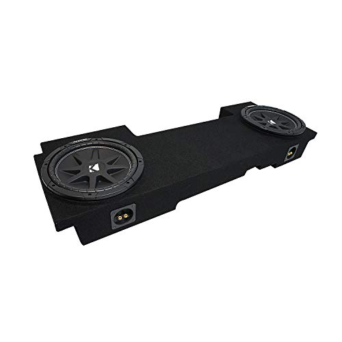 American Sound Connection Kicker Bundle Compatible with 2002-2013 Chevy Avalanche C12 Comp Dual 12