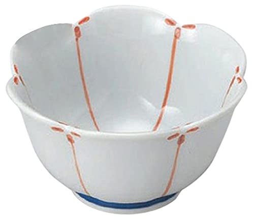 Set of 10 Small Bowls, Meflies Red Small Bowl, Large, 4.2 x 2.4 inches (10.7 x 6 cm), Restaurant, Commercial Use