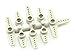 Du-Bro 674 Super Strength Servo Arms Standard Jr Servos (8-Pack)