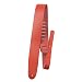 Perriâ€™s Leathers Ltd.- Guitar Strapâ€“ Basic Leather- Red - Adjustable- for Acoustic/Bass/Electric Guitars (P20-6702)