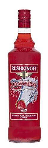 Rushkinoff Vodka Strawberry 1L (18% Vol.)