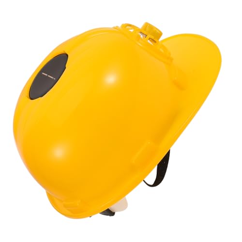 MAGICLULU Sicurezza Ventilatore Solare Per Lavoro All Aperto Cappello Traspirante Per Edilizia Giardinaggio e Altre Attività Outdoor
