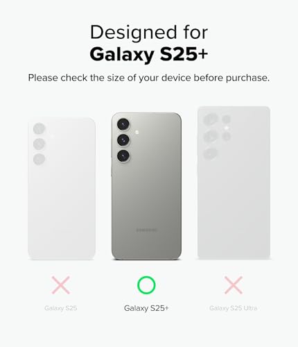 Image of Ringke Camera Lens Frame Glass Protector [2 Pack] Compatible with Samsung Galaxy S25 Plus Anti-Fingerprint Tempered Glass Protection and Aluminum Frame - Black