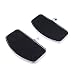 Almencla 2 Pcs Motocicleta Plataformas Delanteras Reposapiés de Pasajero para Yamaha V-STAR...