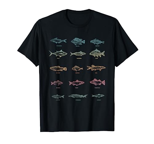 Festa Del Papà Idea Regalo Pescatore Hobby Lago Carpa Pesca Maglietta