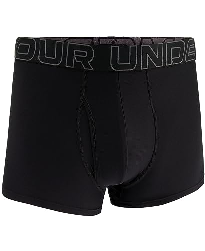 Under Armour Men's Performance Tech Brief Underwear, 3" Inseam, 1-Pack, Black Solid, 5X-Large - image 3