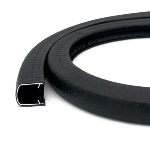 Image of U-Shape Edge Banding - Fits 4 /5 inch Edge, Rubber Trim for Sharp /Rough Surfaces, Veneer, Sheet Metal, Tables, Cars, Trucks, Boats & More - 5FT