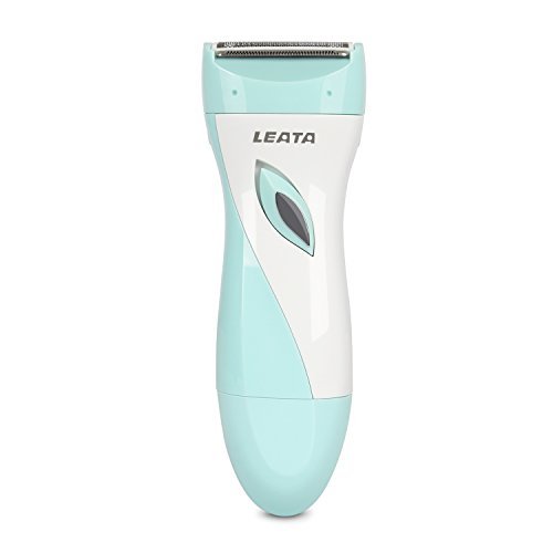 SUPRENT Lady Electric Shaver, Noise Reduction Women’s Electric Razor and Waterproof Body Hair Trimmer, Use Wet and Dry, USB Rechargeable (Green)