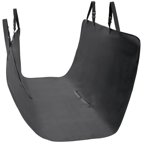 HUNTER Autoschondecke für die Rückbank, robust, Schutz vor Schmutz, Haaren, 150 x 145 cm, schwarz