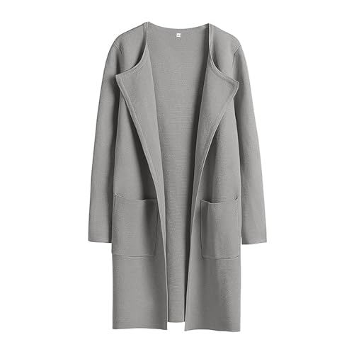 Cardigan mi-long en laine mélangée, une maille haut de gamme