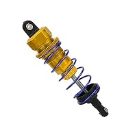Ammortizzatori Anteriori Regolabili 92mm Per Auto RC ZD Racing 7358 - Upgrade In Alluminio Arancione