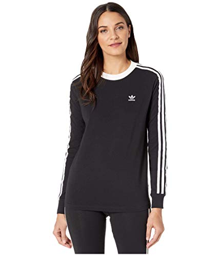 adidas Originals Women's 3-Stripes Long Sleeve Tee