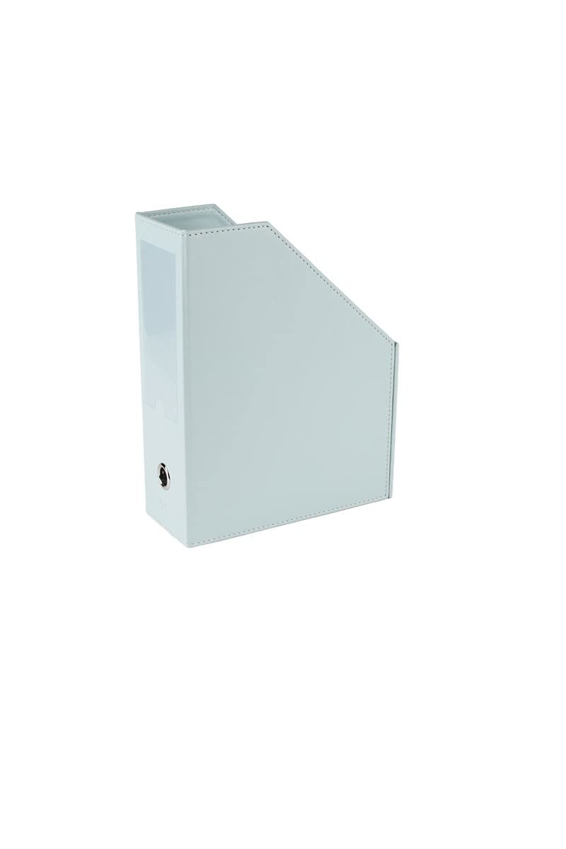 2K Magazinlik Suni Deri Masa Üstü Evrak/Dosya Düzenleyici 23 * 30 * 9 cm. Su Yeşili