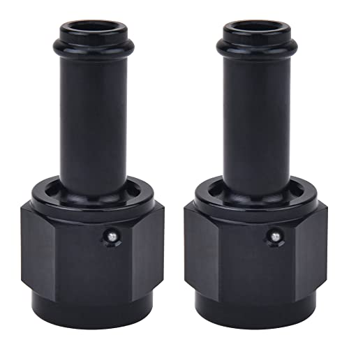 EVIL ENERGY 6AN Female to 3/8 Barb Hose Fitting Straight Swivel 2PCS