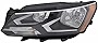 KarParts360 For Volkswagen Passat Headlight 2016 2017 2018 2019 Driver Side | Halogen | CAPA Certified | Replacement For VW2502164 | 561 941 005 F