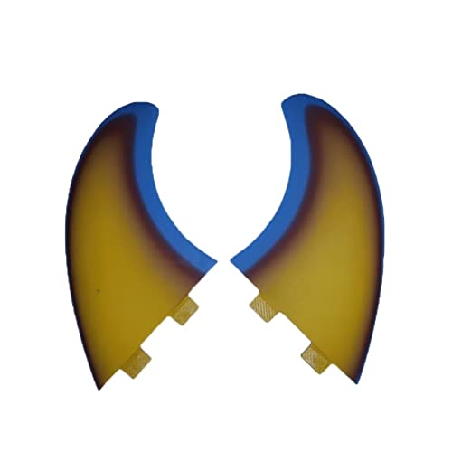 Aletas para tabla de remo twin fin y aletas surf alto rendimiento vidrio 2