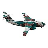 OSHYRSPV for 1:400 Scale Model Aircraft Replica of Japan Self-Defense Force Kawasaki C-1 Alloy Jet Model Decoration.