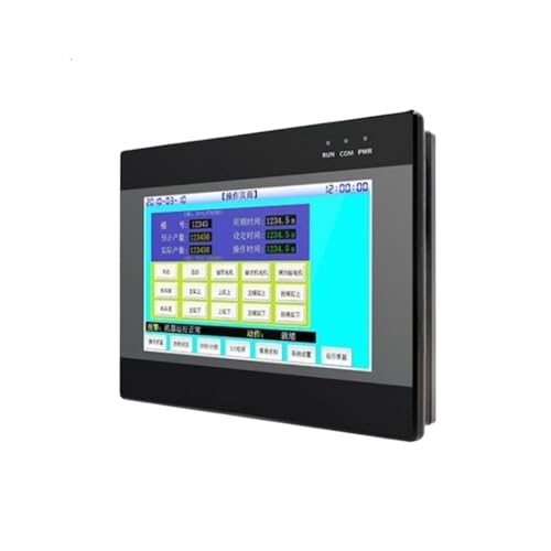 SHIHUANI HMI Display 4.3/7" HMI PLC All-in-one MX3G-43C/70C Series Builting-in Analog Input and Output 5AD2DA Support MODBUS RTU RS485 and RS232(MX3G-43C-22MT)