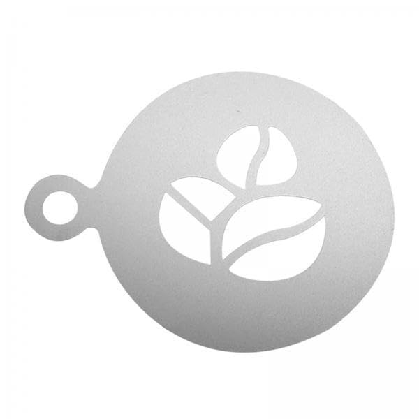2xCappuccino Arts Template Portable for Bar Accessories Mousse Oatmeal Cupcake Leaf-image-41