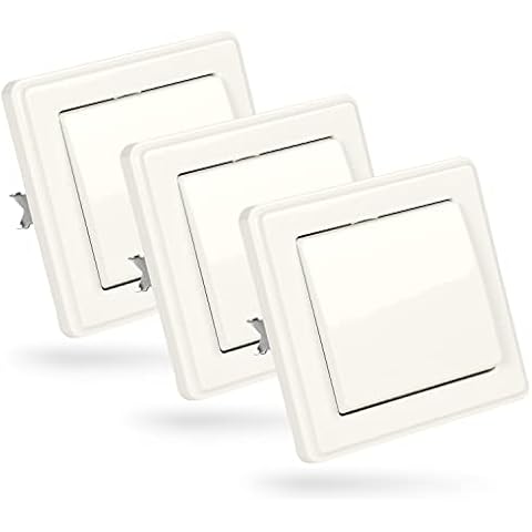 ABSINA Button for Flush-Mounted in White Cover