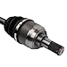 TRQ Front CV Axle Shaft Assembly Set Driver & Passenger Side Compatible with 2010-2011 Kia Soul