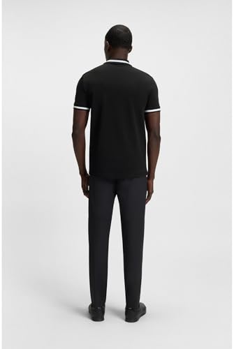 BOSS Poloshirt Aus Baumwoll-piqué Mit Kontrast-Details – Ansicht 5