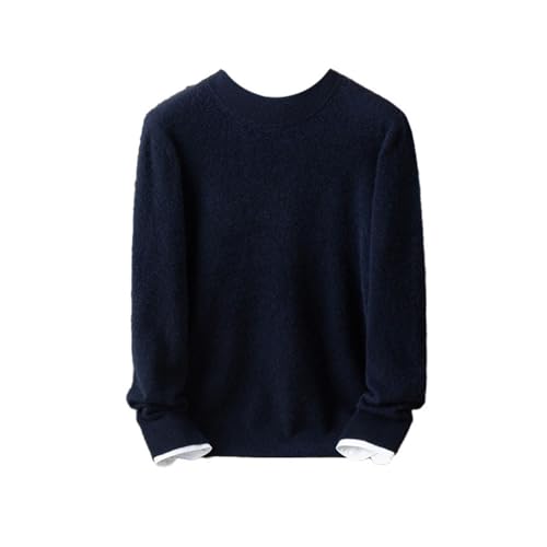 Men's Half-High Collar Thickened Sweater Knitted Base Layer4