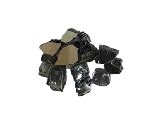 Dagan RG-Platinum Reflective Fire Glass - Platinum