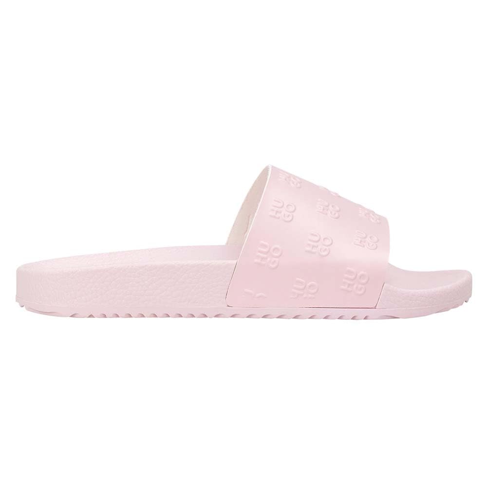 HUGO Women's Timein_slid_mng 10280101 01Slide Sandals, Light Pastel Pink, 3.5 UK