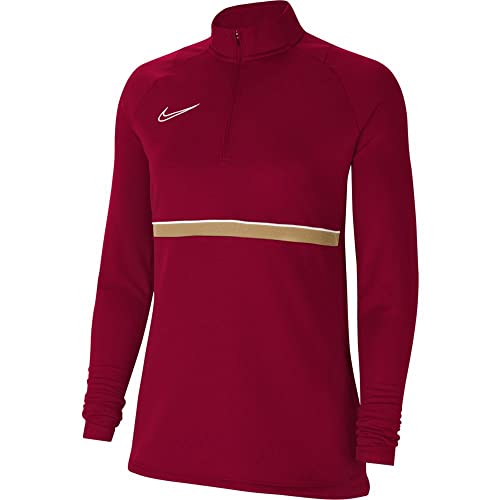 Nike W Nk Dry Acd21 Dril Top combate el sudor y el frío en tus partidos