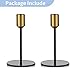 Wedding/Dinning Candlestick Holder, Centerpiece Table Decorative Candle Holder, Single-Head Taper Candle Holder Ornaments (L + L)