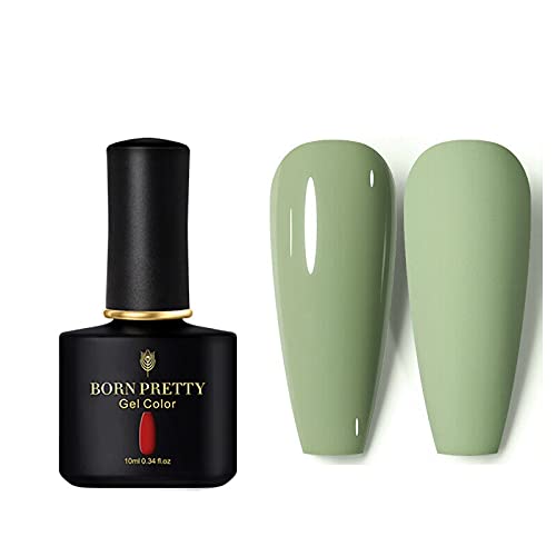 BORN PRETTY Gel Nail Polish Soak Off U V LED Lamp Nail Gel Polish Nail Art Design Manicure Kit Salon DIY at Home Gifts (BP-10ml-38)