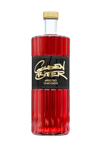 Golden Bitter Aperitivo di Monaco, Bitter Likör mit Kräutern & Orangen, 700 ml, 25% Vol., für...