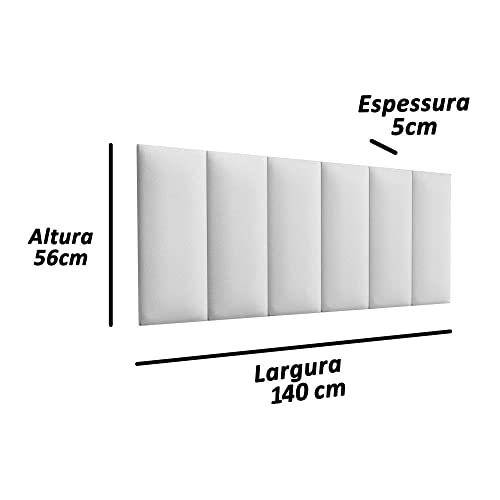 Conjunto Cabeceira Casal 1,40 Julia com Kit 2 Mesas de Cabeceira RPM - Preto com Canela - Lojas RPM