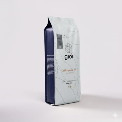 Giói Café Especial, 100% Arábica, Torrado e Moído, 84+ (1kg, Moka...