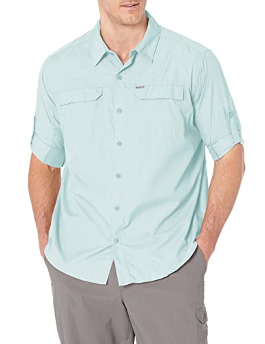 Image of Columbia Men's Silver Ridge 2.0 Long Sleeve Shirt, ICY Morn, 4X