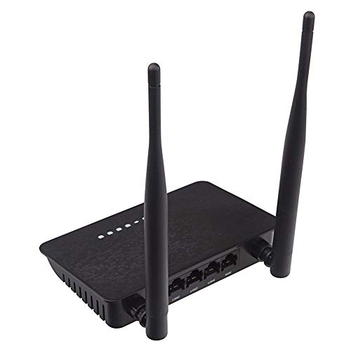 WLAN-Router Wireless WiFi Repeater, 300 Mbit/S Wireless Extender 2,4 Ghz Smart WLAN-Router MT7628KN-Chipsatz Mit 2-Teiliger Antenne Für Den