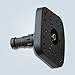 BLKGJTF 0368 Universal Fishfinder Mount - Black, Boat Fish Finder Electronics, Fish Finder Mount