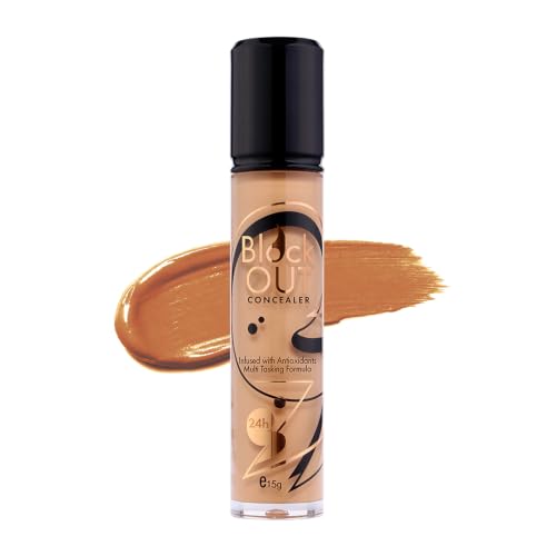 Image of Character Block Out Concealer - 24H Waterproof Full Coverage | Matte Finish, Lightweight & Blendable Formula | Covers Dark Circles, Spots, Blemishes | For All Skin Types (Macaroon - 015)