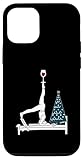 Pilates Reformer Christmas tree and wine