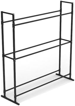 Space-Saving Yoga Ball & Mat Storage Rack - Essential Sports Equipment Organizer for Home Gym, Exercise Areas, and Fitness Spaces