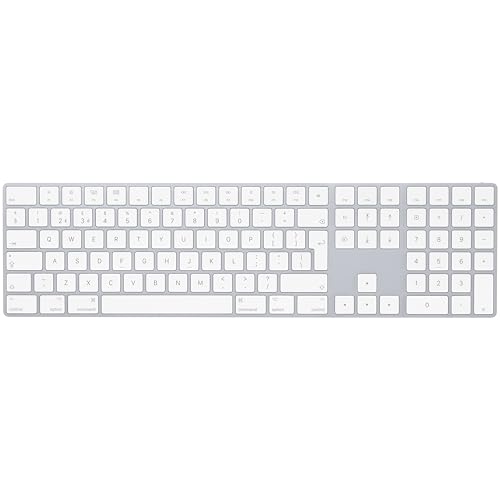 Apple Magic Keyboard com teclado numérico, Bluetooth®, recarregável. Compatível com Mac, iPad ou iPhone. Inglês britânico
