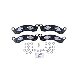AIVWUMOT 4Pcs 10k 12k Trailer Axle Disc Brake Pad Kit Fits for Dexter K71-180-00 Pad Set