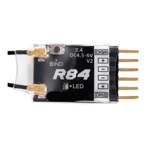 Récepteur R84 finies les pertes de signal radio sur votre avion RC
