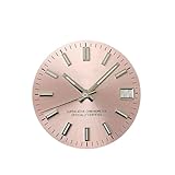 Generico Quadrante S da 28,5 mm con datario blu-verde e quadrante luminoso verde; quadrante S da 29 mm compatibile con quadrante S, movimento NH35, accessori for orologi con datario.(BPRZ130-172)