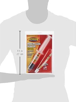 TSI Supercool 28399 HVAC Leak Stop Syringe with Application Hose, 2 fl. oz. (60 mL)